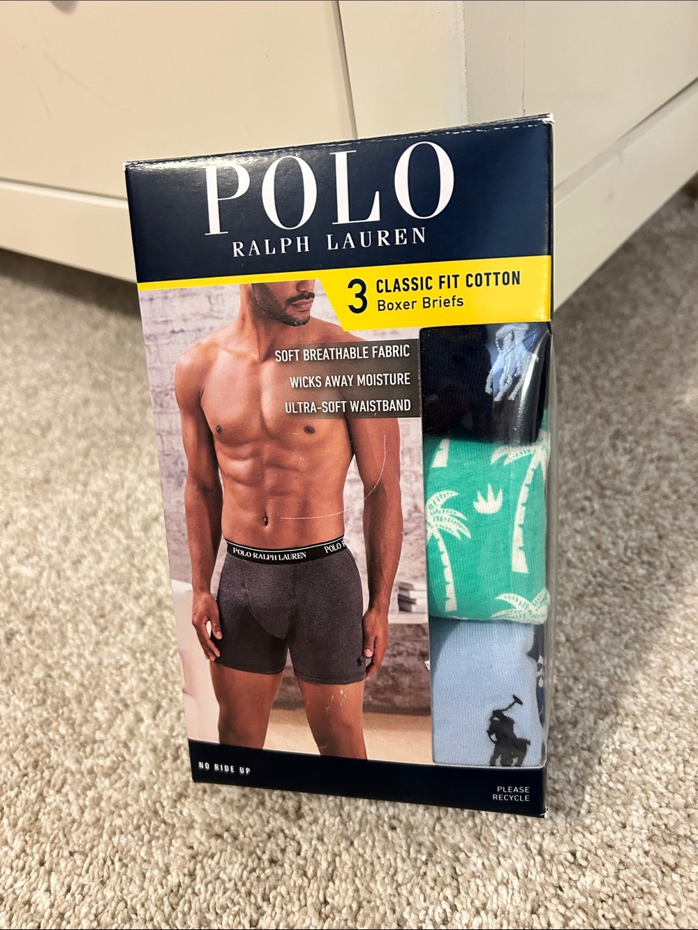 NWT Polo Ralph Lauren Boxer briefs 3 pack